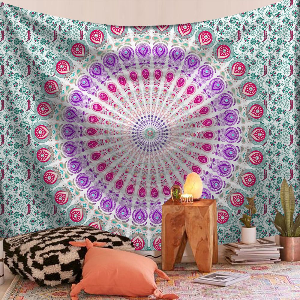 Indian Mandala Boho Wall Tapestry Decor