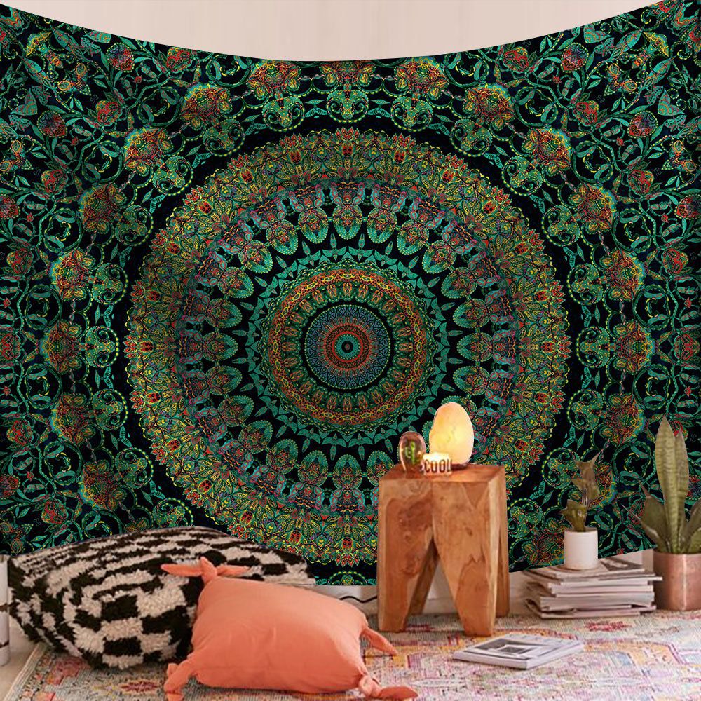 Indian Mandala Boho Wall Tapestry Decor
