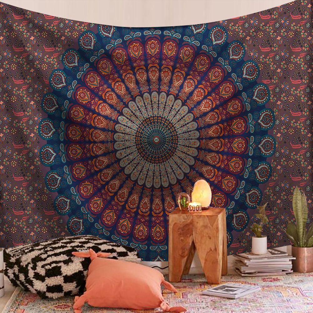 Indian Mandala Boho Wall Tapestry Decor
