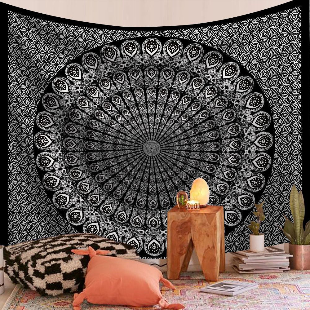 Indian Mandala Boho Wall Tapestry Decor