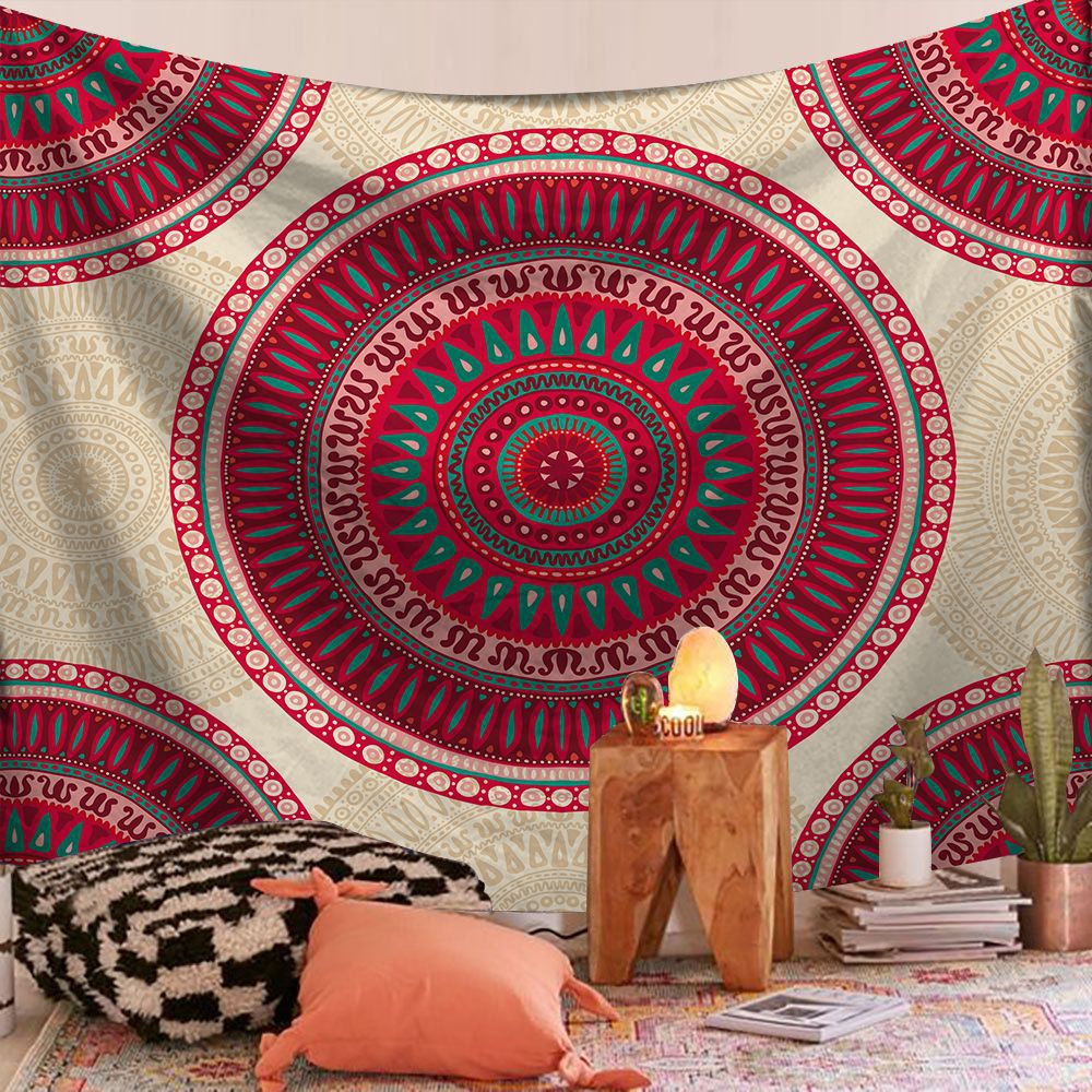 Indian Mandala Boho Wall Tapestry Decor