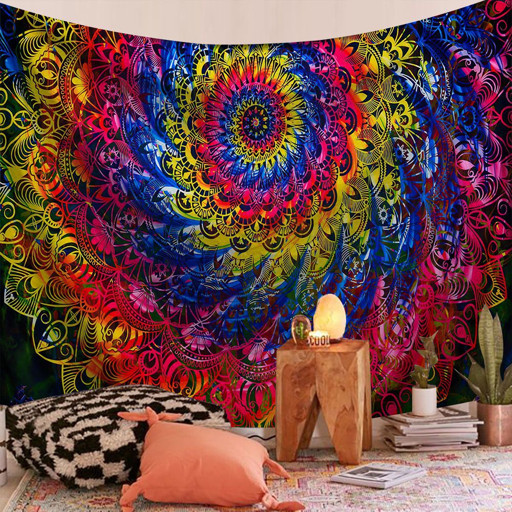 Indian Mandala Boho Wall Tapestry Decor
