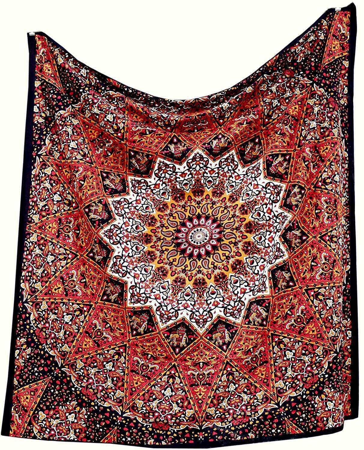 Indian Mandala Boho Wall Tapestry Decor