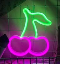 Waterproof LED Cherry Neon Wall Light Sign