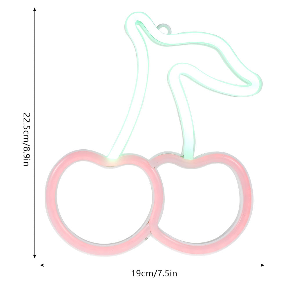 Waterproof LED Cherry Neon Wall Light Sign