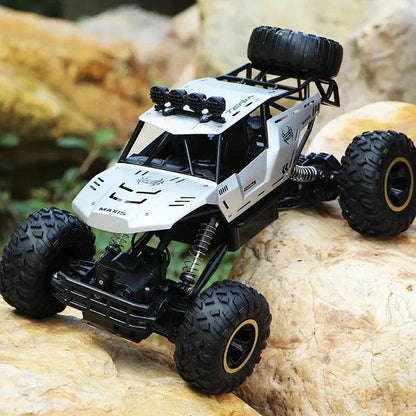 1:12 4WD Off-Road RC Car with LED Lights 2.4GHz by HitMyNeed