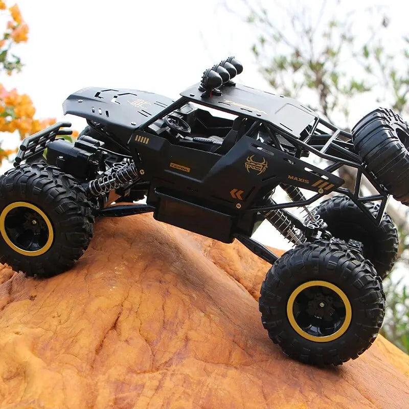 1:12 4WD Off-Road RC Car with LED Lights 2.4GHz by HitMyNeed