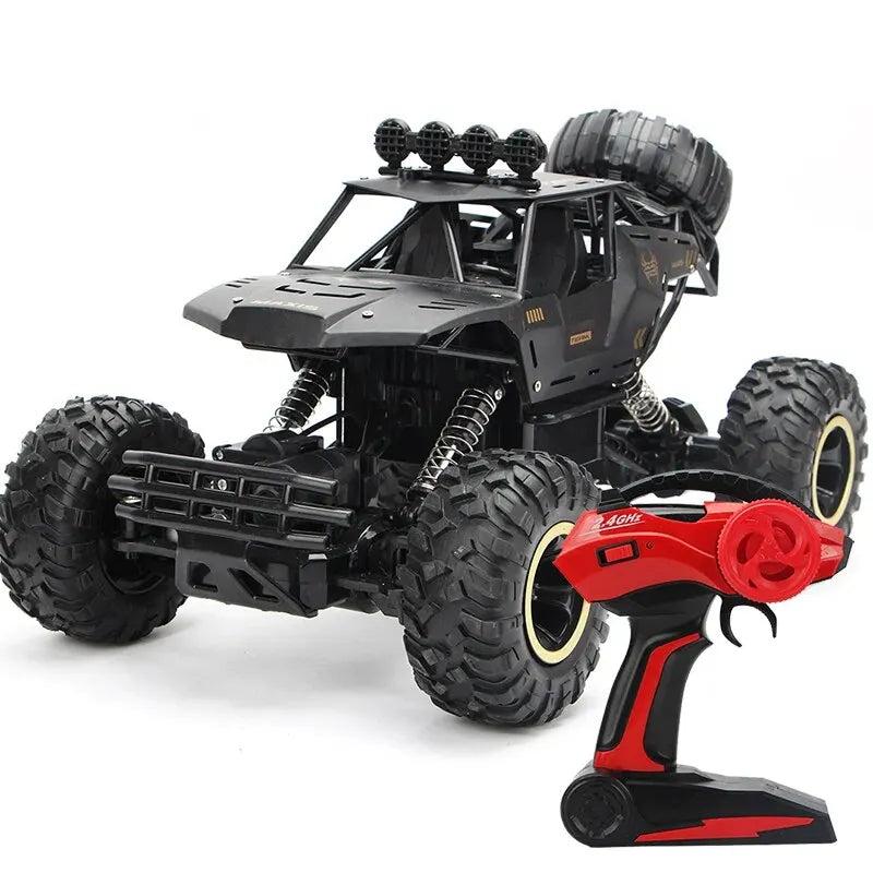 1:12 4WD Off-Road RC Car with LED Lights 2.4GHz by HitMyNeed