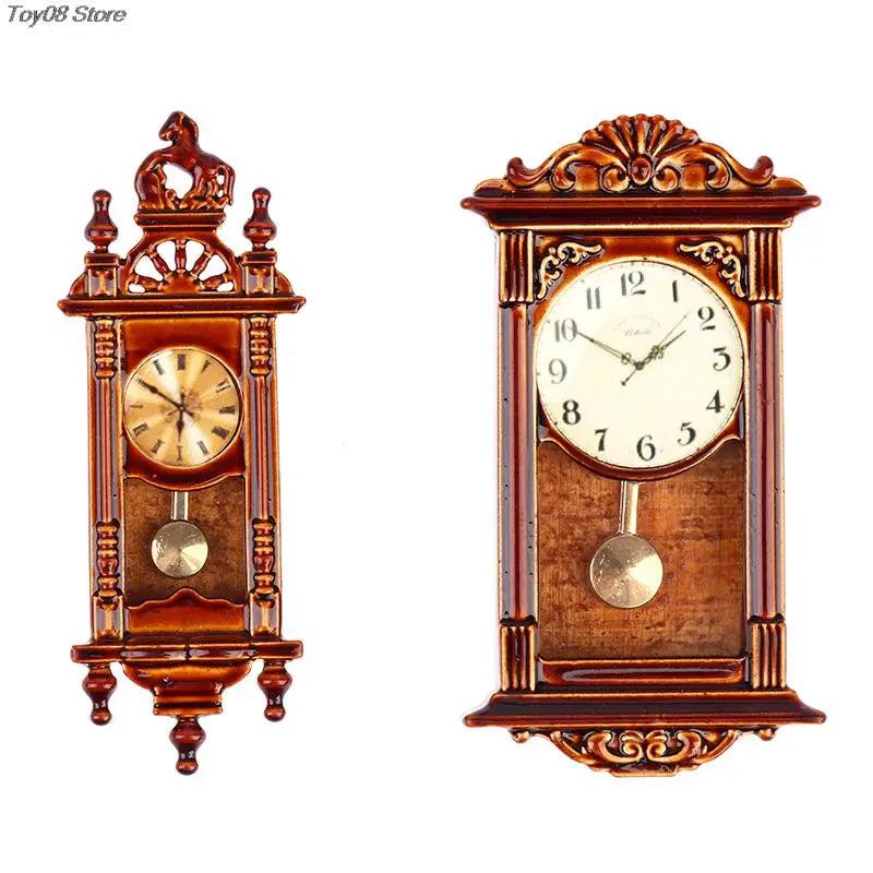 1:12 Dollhouse Miniature Wall Clock by HitMyNeed
