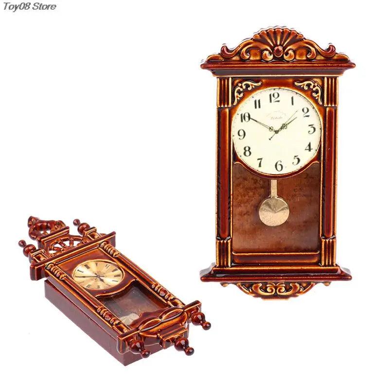1:12 Dollhouse Miniature Wall Clock by HitMyNeed