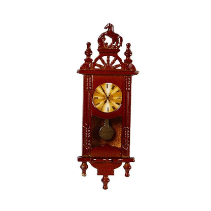 1:12 Dollhouse Miniature Wall Clock 1pc-366 by HitMyNeed
