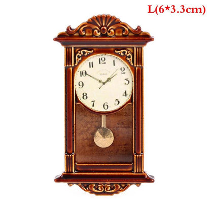1:12 Dollhouse Miniature Wall Clock l by HitMyNeed