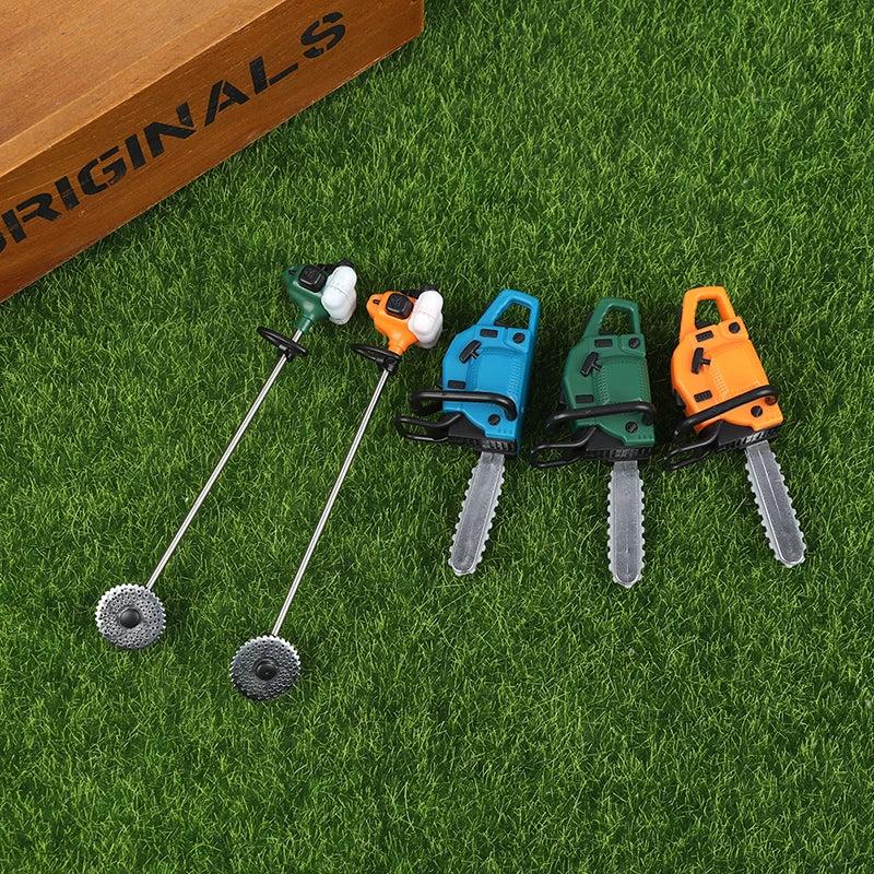 1:12 Scale Miniature Chainsaw for Dolls Houses by HitMyNeed