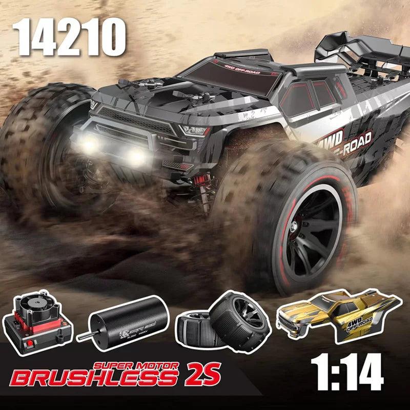 1/14 Brushless 4WD Off-Road RC Truck 75km/h by HitMyNeed