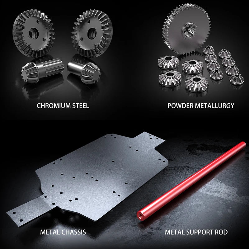 1/14 Brushless 4WD Off-Road RC Truck 75km/h by HitMyNeed