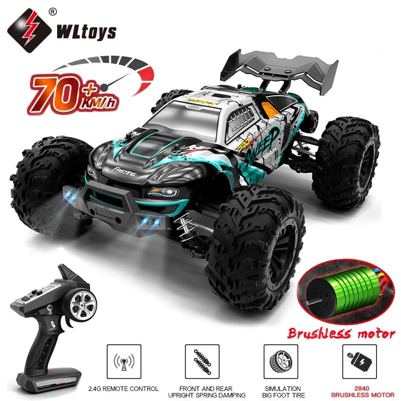 1:16 4WD 70km/h RC Drift Monster Truck with LED by HitMyNeed