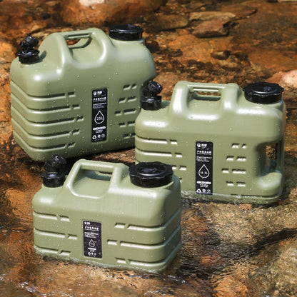 11L Portable Water Canister with Faucet, Leakproof by HitMyNeed