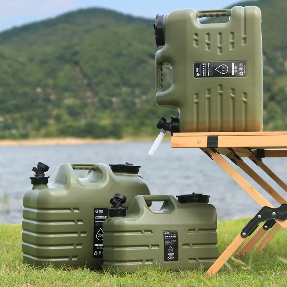 11L Portable Water Canister with Faucet, Leakproof by HitMyNeed