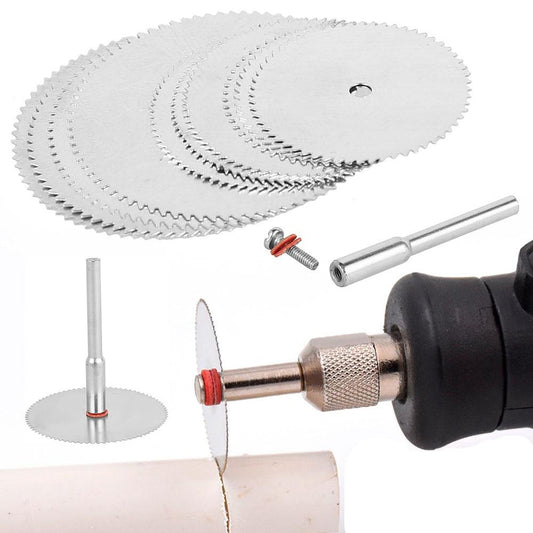 11pcs Mini Circular Saw Blade Set for Rotary Tools by HitMyNeed