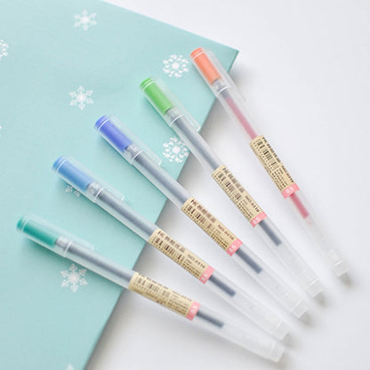 12-Color 0.5mm Gel Ink Pens Set by HitMyNeed