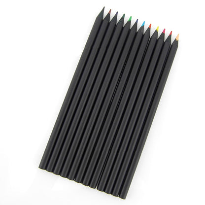 12-Color Artist Wooden Colored Pencil Set by HitMyNeed
