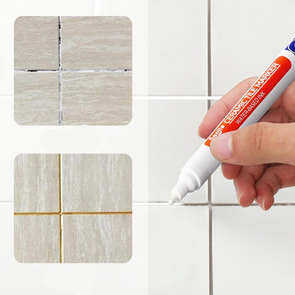 12-Color Waterproof Tile Grout Repair Marker Set by HitMyNeed