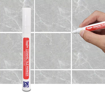 12-Color Waterproof Tile Grout Repair Marker Set white by HitMyNeed