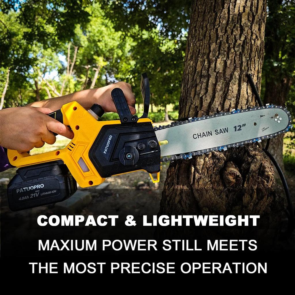 12" Cordless Brushless Chainsaw for Makita 18V by HitMyNeed