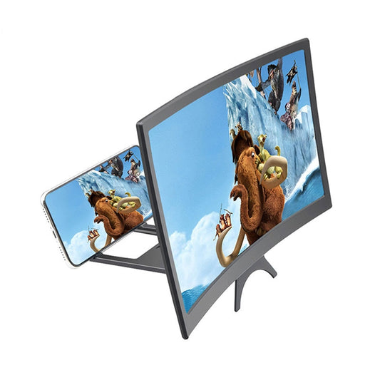 12" Curved Cell Phone Screen Magnifier Stand by HitMyNeed