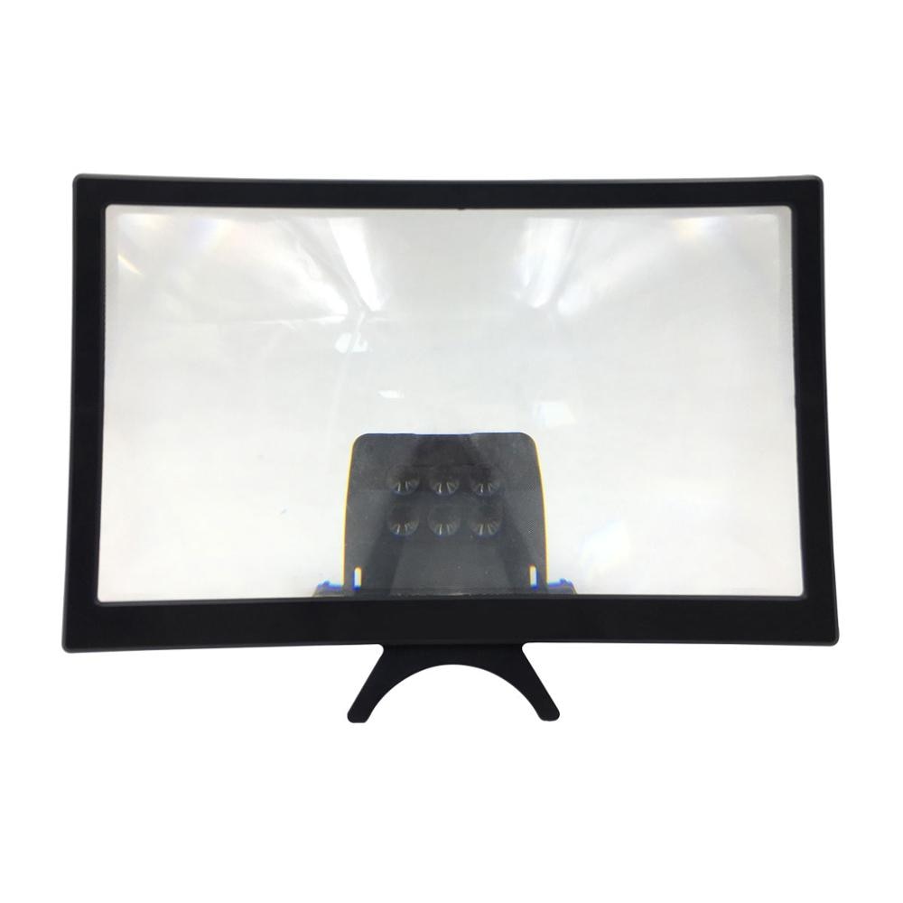 12" Curved Cell Phone Screen Magnifier Stand by HitMyNeed