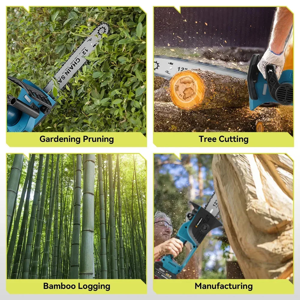 12 Inch Brushless Cordless Electric Saw for Makita 18V by HitMyNeed