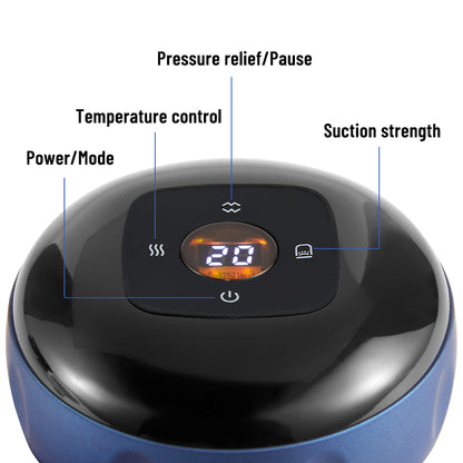 12-Level Electric Cupping & Gua Sha Massage Device by HitMyNeed