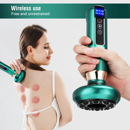12-Level Electric Cupping Massager with Infrared Heat by HitMyNeed