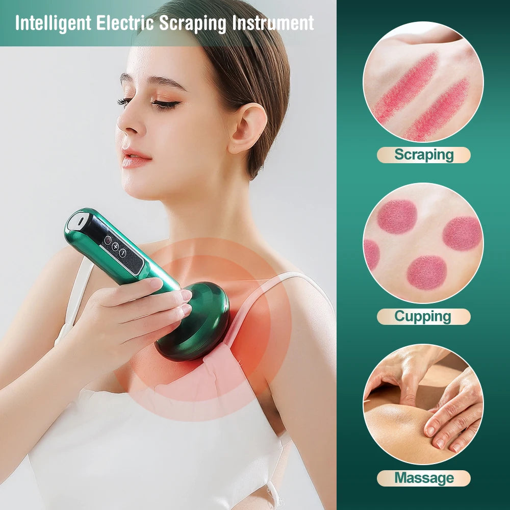 12-Level Electric Cupping Massager with Infrared Heat by HitMyNeed