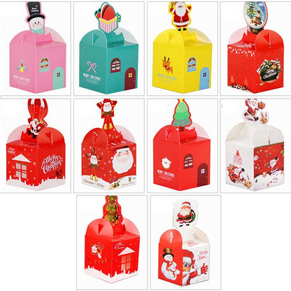 12 Pcs Christmas Sweet Boxes Gift Treat Boxes by HitMyNeed
