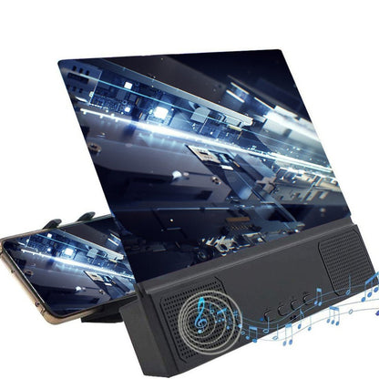 12" Phone Screen Amplifier with Bluetooth Speaker by HitMyNeed