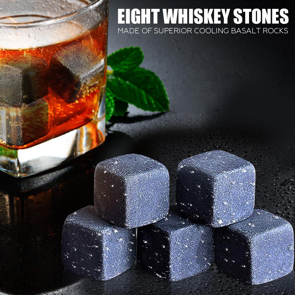 12-Piece Whiskey Glass Gift Set with Stones by HitMyNeed
