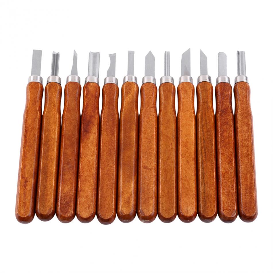 12-Piece Wood Carving Knife Tool Set by HitMyNeed
