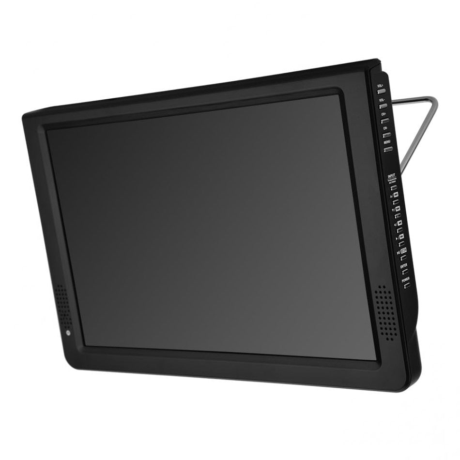 12" Portable Digital TV with LED Display & USB Media by HitMyNeed