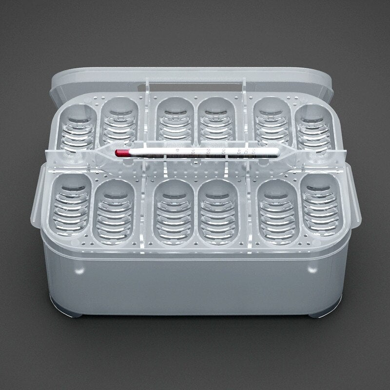 12-Slot Reptile Egg Incubator Box by HitMyNeed