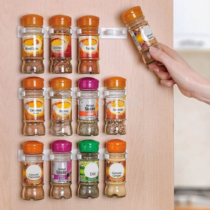 12-Slot Wall Mounted Spice Rack Organizer by HitMyNeed