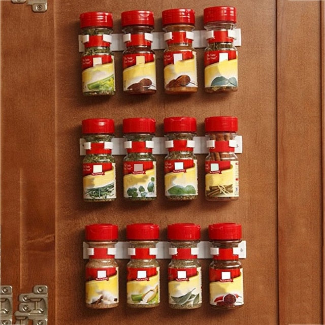 12-Slot Wall Mounted Spice Rack Organizer by HitMyNeed