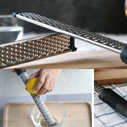 12" Stainless Steel Cheese Grater & Zester by HitMyNeed