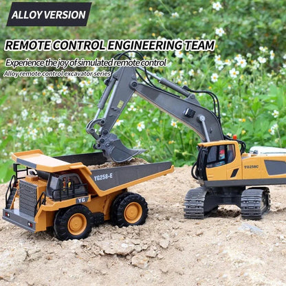 1:20 RC Excavator & Dump Truck Set, 2.4G 9/11 Channel by HitMyNeed