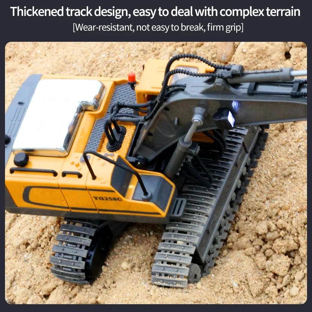 1:20 RC Excavator & Dump Truck Set, 2.4G 9/11 Channel by HitMyNeed