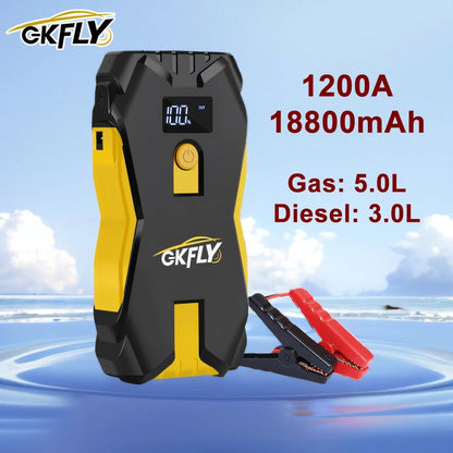 1200A Portable Car Jump Starter & Power Bank 12V by HitMyNeed