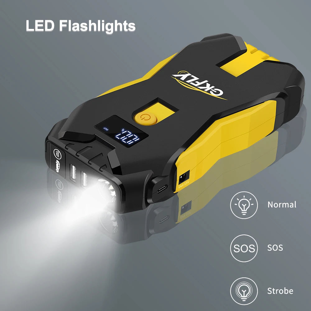 1200A Portable Car Jump Starter & Power Bank 12V by HitMyNeed