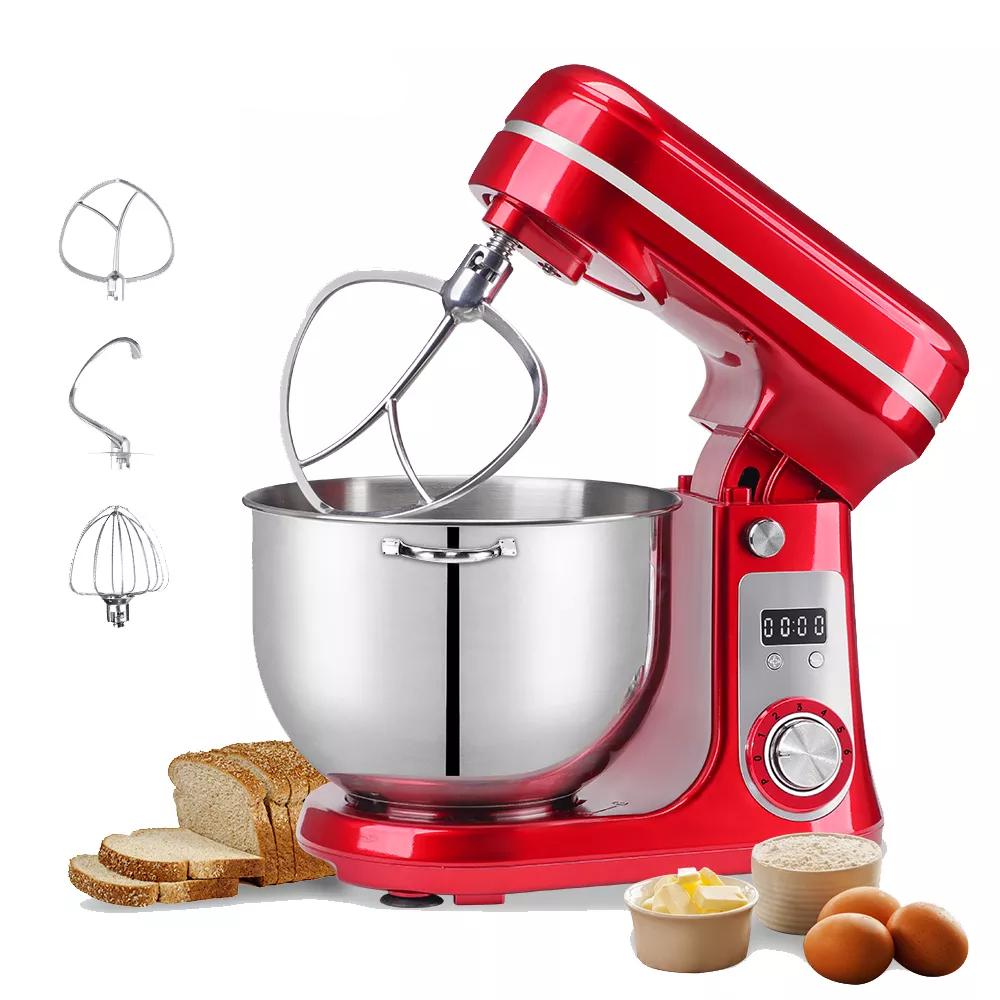 1200W 6L Stand Mixer with Quiet DC Motor, 6-Speed by HitMyNeed