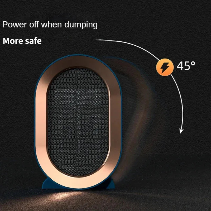 1200W Portable Desktop Electric Fan Heater by HitMyNeed