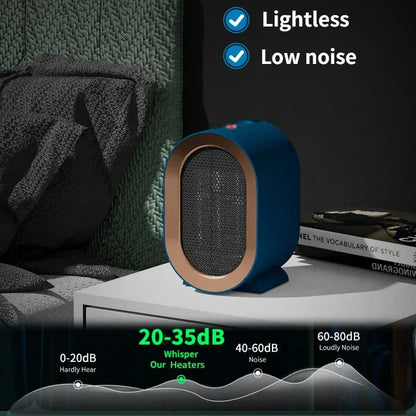 1200W Portable Desktop Electric Fan Heater by HitMyNeed